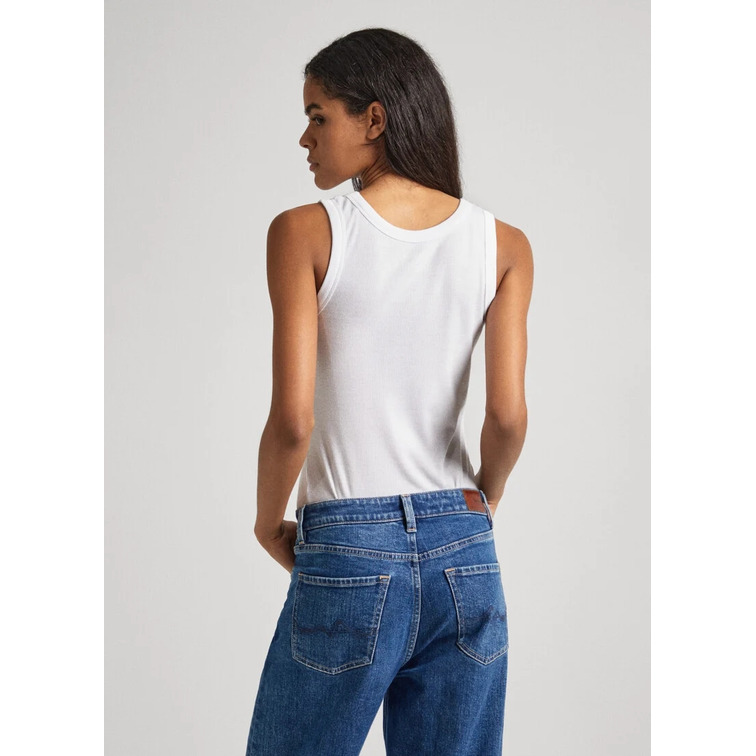 CAMISETA MANGA SISA FIT SLIM MUJER PEPE JEANS