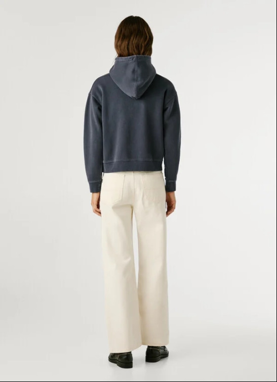 SUDADERA CON CAPUCHA MUJER PEPE JEANS CON GRÁFICO ESTAMPADO