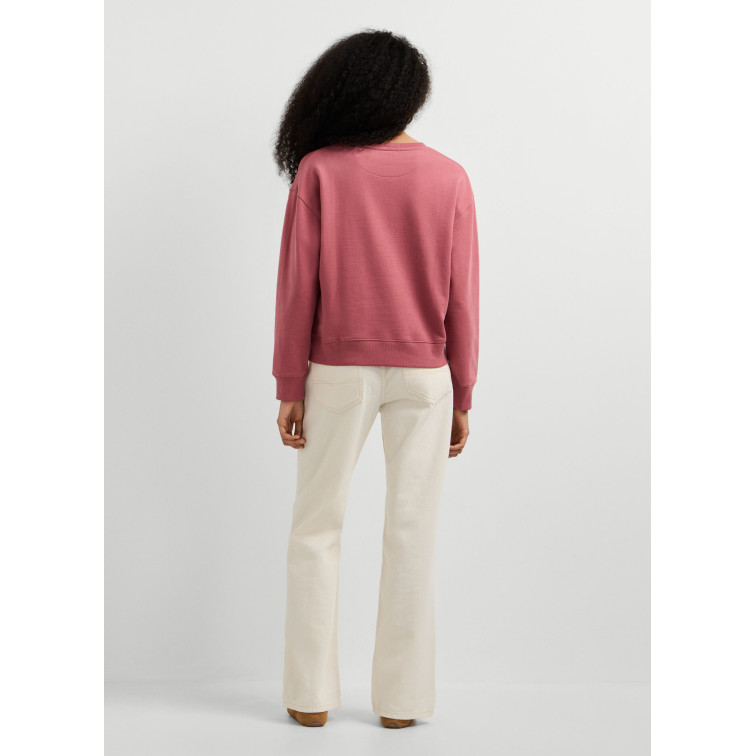 SUDADERA MUJER  PEPE JEANS CELESTE