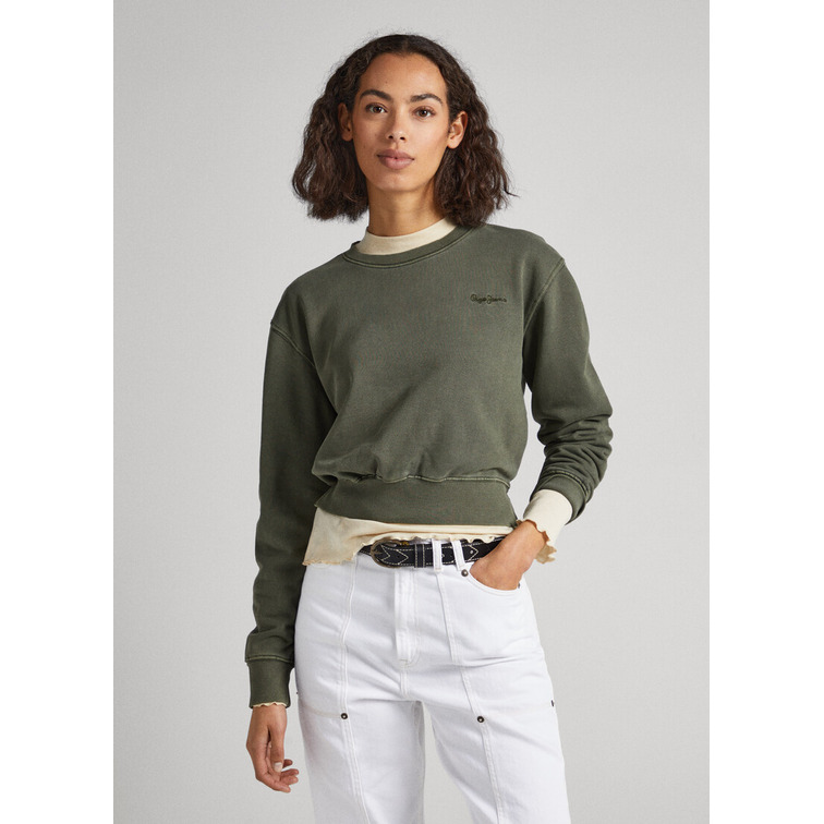 SUDADERA CORTA MUJER PEPE JEANS ADRIANA
