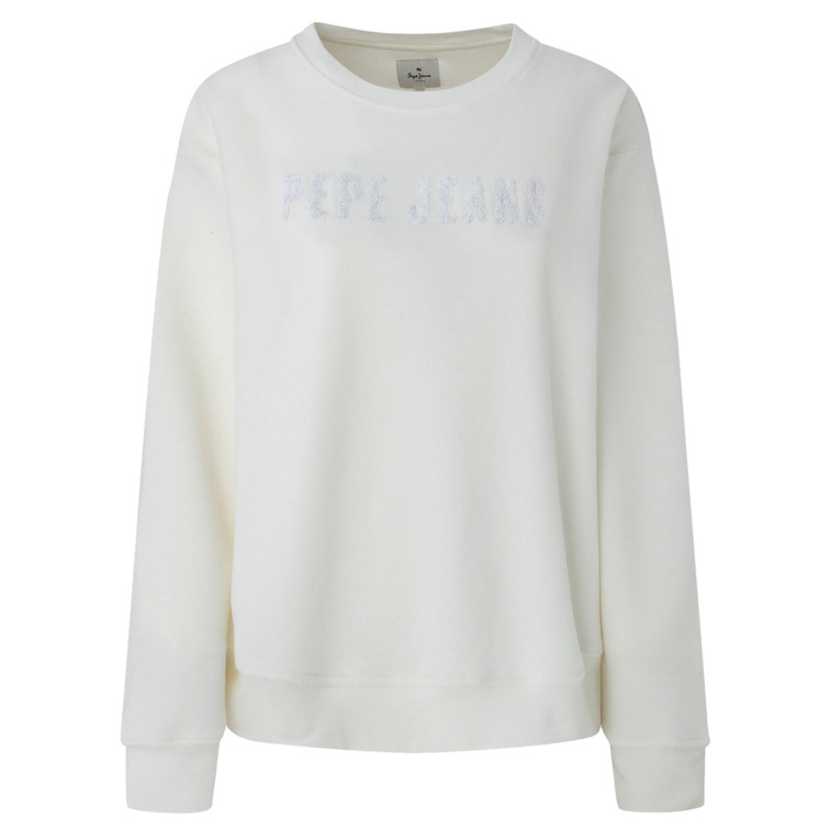 SUDADERA LOGO BORDADO MUJER PEPE JEANS CACEY