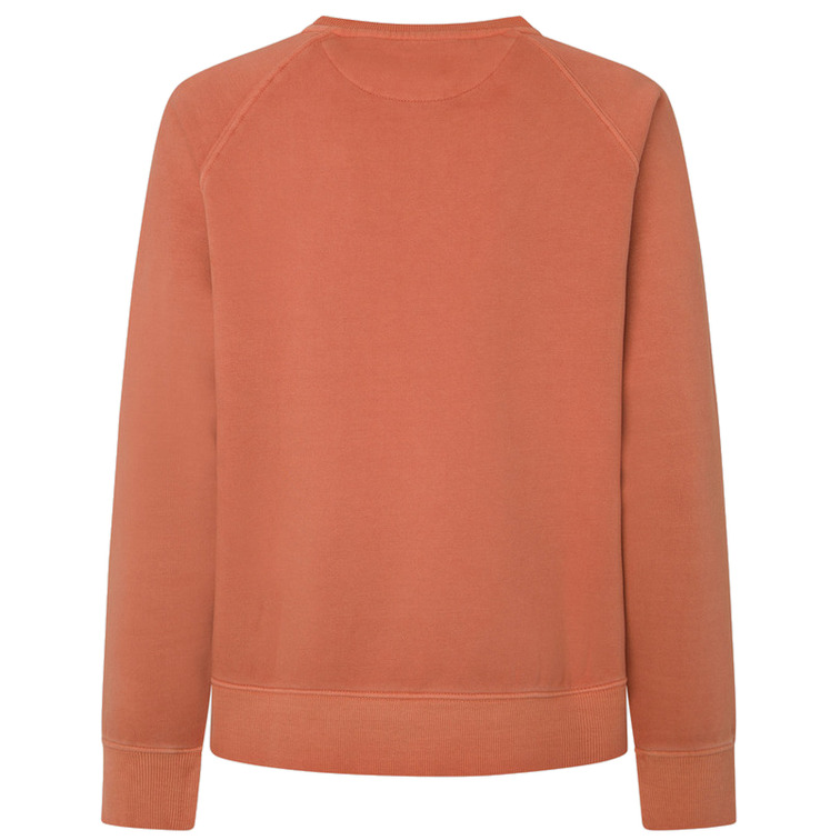 SUDADERA MUJER PEPE JEANS DE CUELLO REDONDO CON LOGO