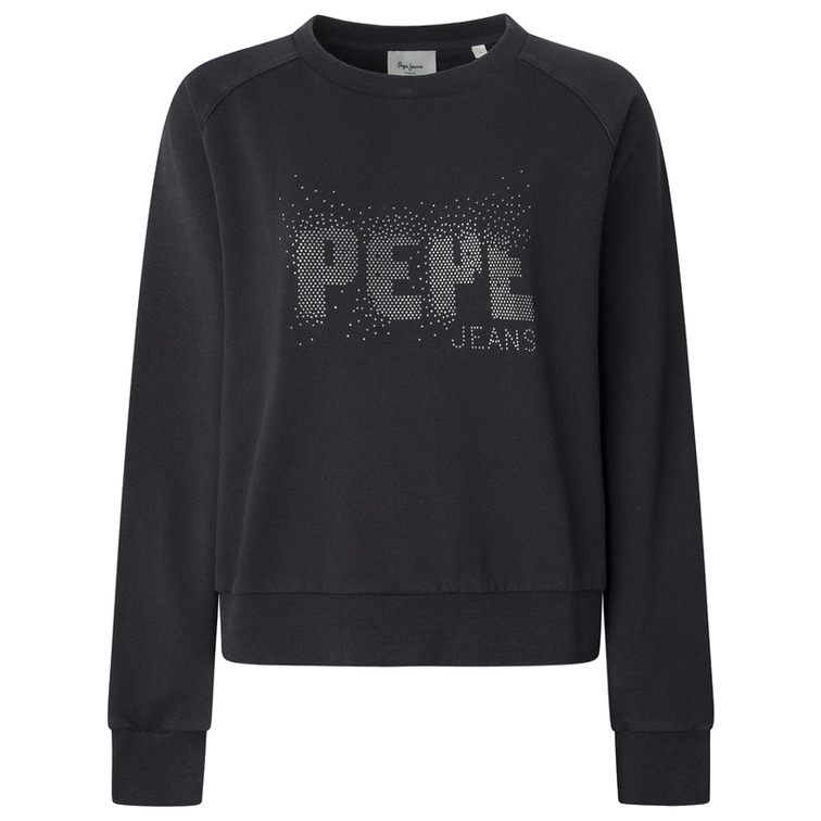 SUDADERA MUJER PEPE JEANS LOGO EN PECHO