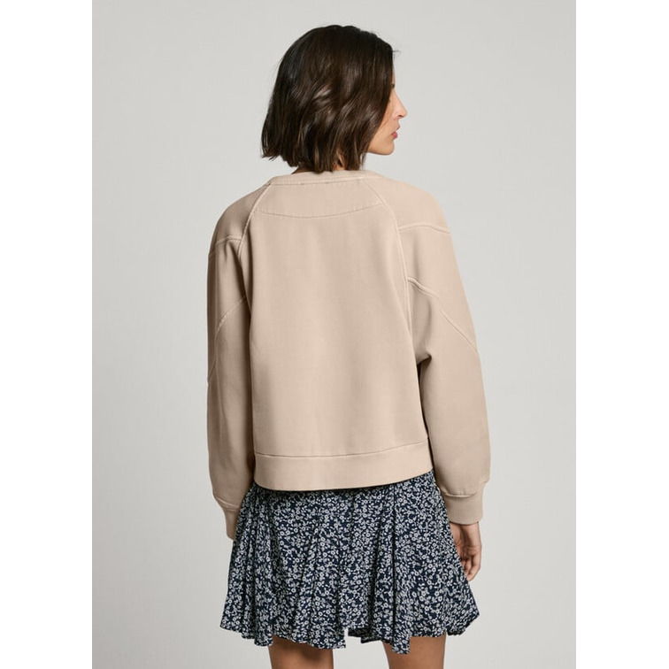 SUDADERA MUJER PEPE JEANS CON LOGO
