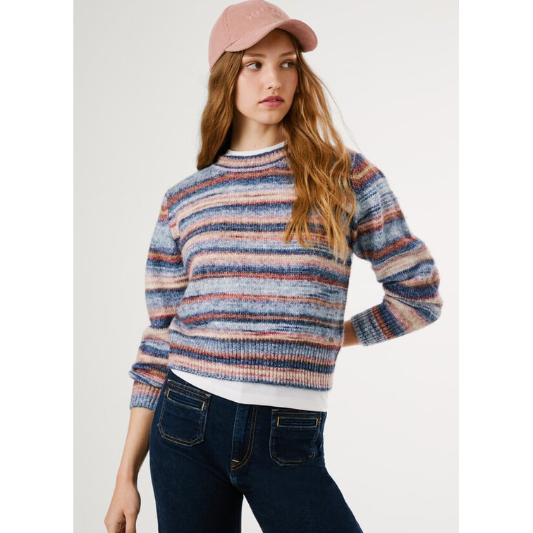 JERSEY MUJER  PEPE JEANS CELESTE CREW