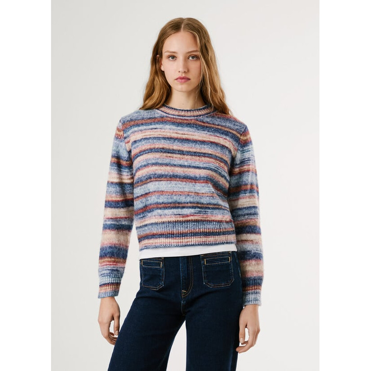 JERSEY MUJER  PEPE JEANS CELESTE CREW