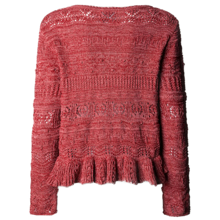 JERSEY MOULINÉ MUJER PEPE JEANS CUELLO REDONDO