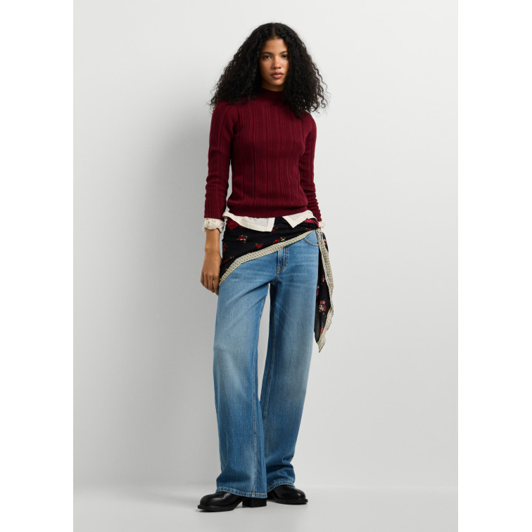 JERSEY CANALÉ MUJER PEPE JEANS CUELLO ALTO