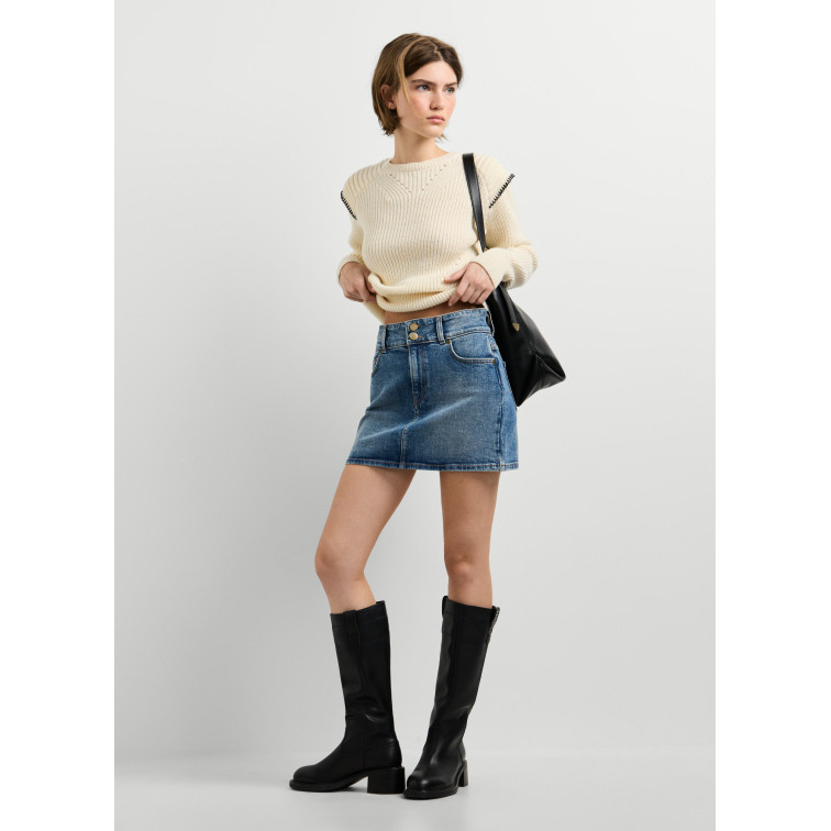 JERSEY PUNTO MUJER PEPE JEANS CUELLO REDONDO