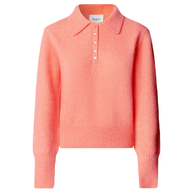 JERSEY PUNTO MUJER PEPE JEANS CUELLO POLO