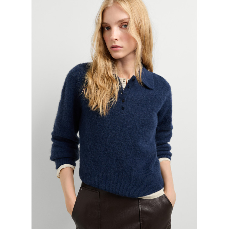 JERSEY PUNTO MUJER PEPE JEANS CUELLO POLO