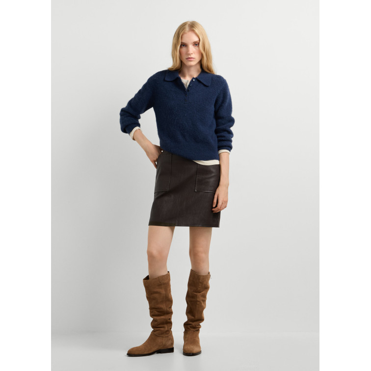 JERSEY PUNTO MUJER PEPE JEANS CUELLO POLO