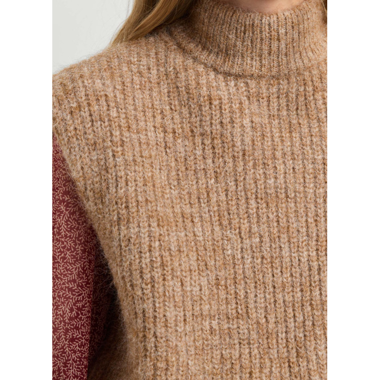 CHALECO PUNTO MUJER PEPE JEANS CUELLO ALTO