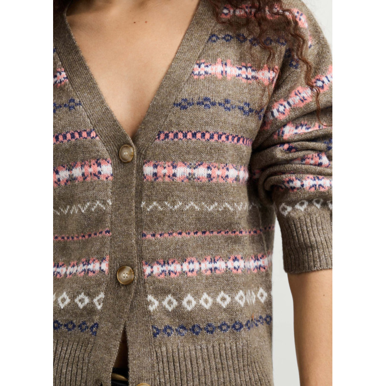 CÁRDIGAN PUNTO MUJER PEPE JEANS CUELLO PICO