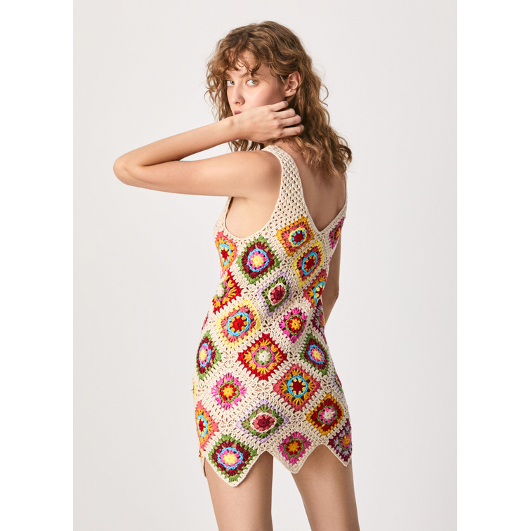 VESTIDO CROCHET MUJER  PEPE JEANS TRIXIE
