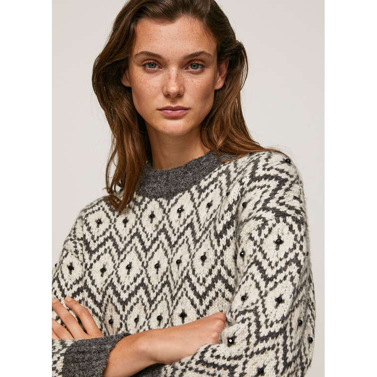 JERSEY JACQUARD MUJER PEPE JEANS BEXA