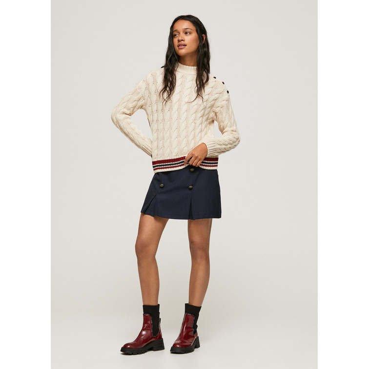JERSEY CUELLO PERKINS MUJER PEPE JEANS BLOSSOM