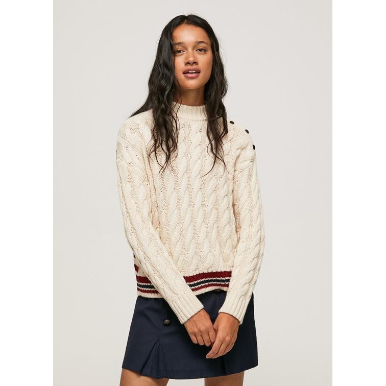 JERSEY CUELLO PERKINS MUJER PEPE JEANS BLOSSOM