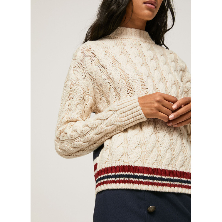 JERSEY CUELLO PERKINS MUJER PEPE JEANS BLOSSOM