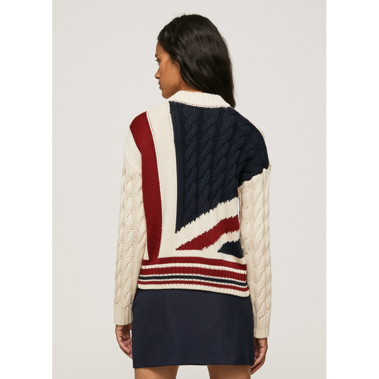 JERSEY CUELLO PERKINS MUJER PEPE JEANS BLOSSOM