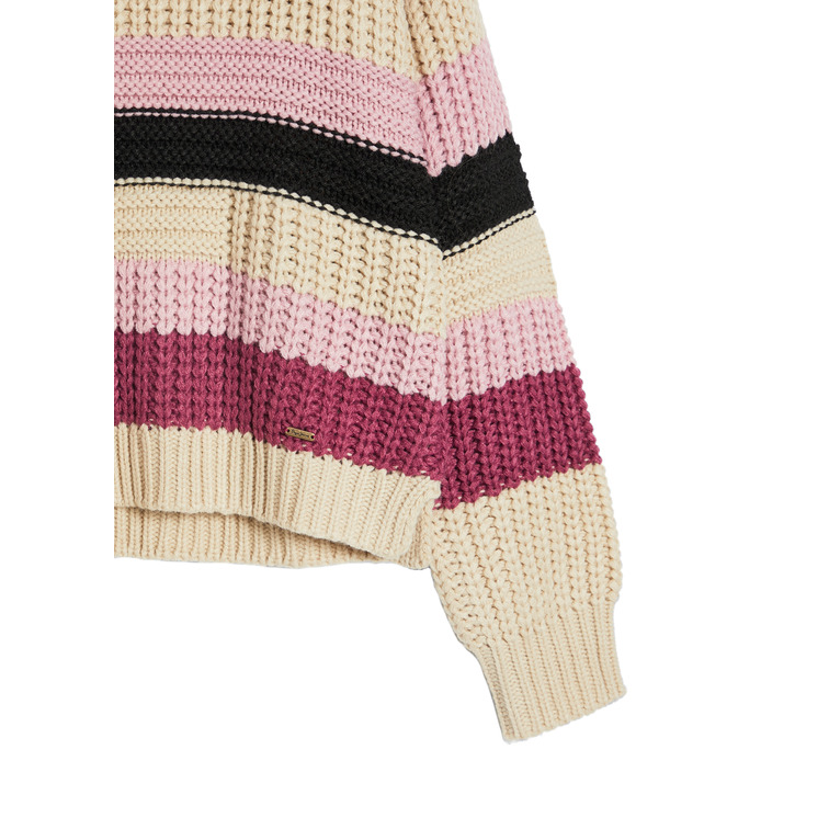 JERSEY CUELLO REDONDO DE RAYAS MUJER PEPE JEANS TARA