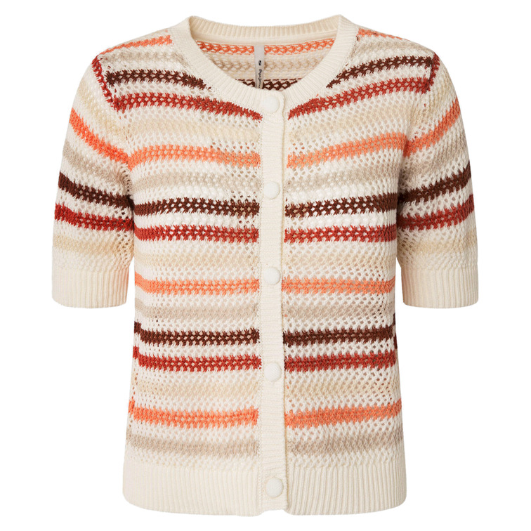 CÁRDIGAN ALGODÓN ESTAMPADO RAYAS MUJER PEPE JEANS FRANCES