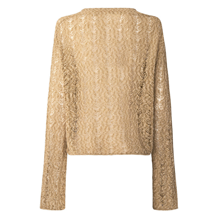 CÁRDIGAN CROPPED PUNTO CALADO MUJER PEPE JEANS FRANCESCA