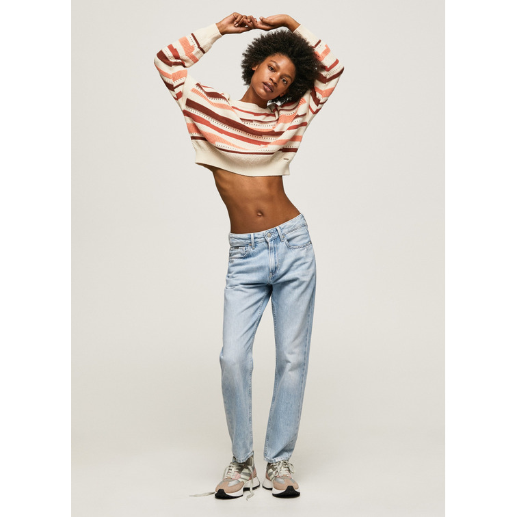 JERSEY ALGODÓN ESTAMPADO RAYAS MUJER PEPE JEANS FRANCES