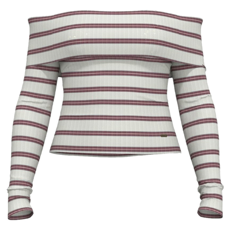 TOP ESCOTE BARDOT ESTAMPADO RAYAS MUJER PEPE JEANS DANNA
