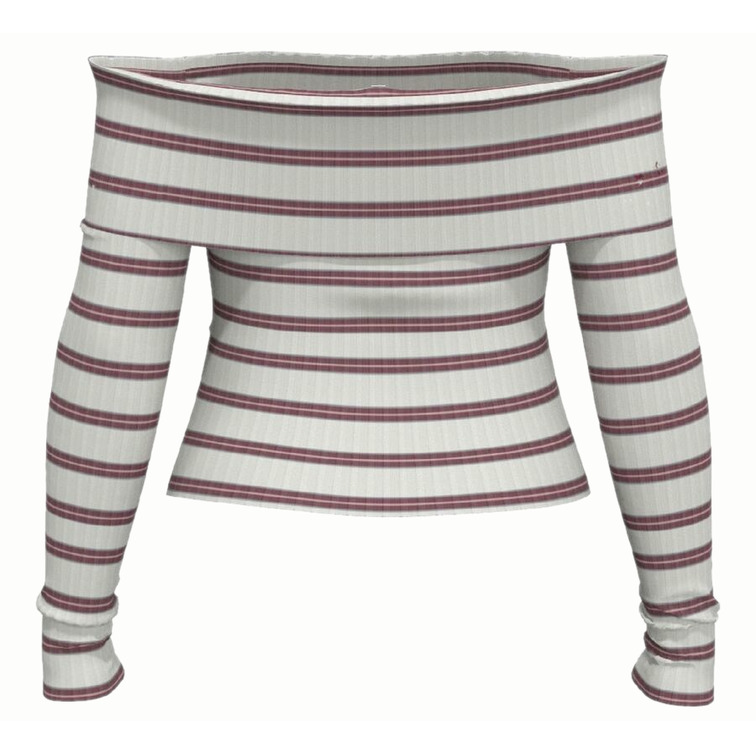 TOP ESCOTE BARDOT ESTAMPADO RAYAS MUJER PEPE JEANS DANNA