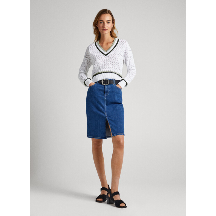 JERSEY DE PUNTO CALADO MUJER PEPE JEANS DELANI