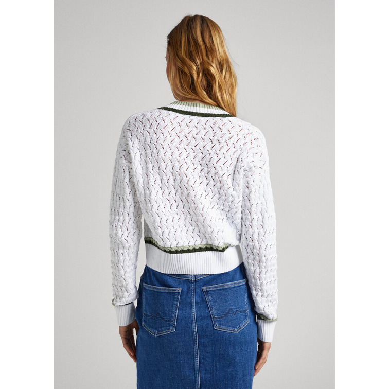 JERSEY DE PUNTO CALADO MUJER PEPE JEANS DELANI