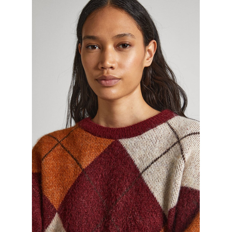 JERSEY ROMBOS ENTRELAZADOS MUJER PEPE JEANS ELIOT