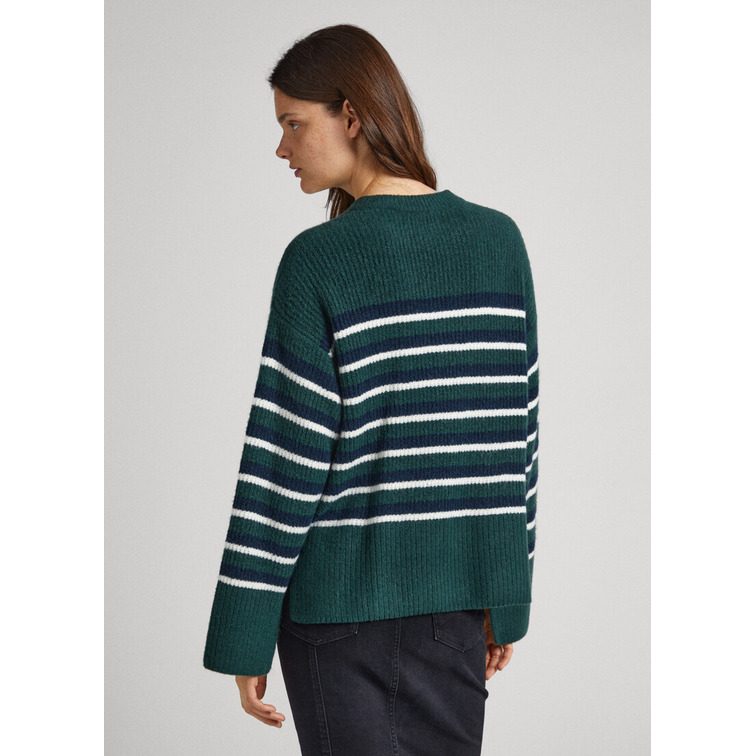 JERSEY CUELLO REDONDO RAYAS MUJER PEPE JEANS ELLISON