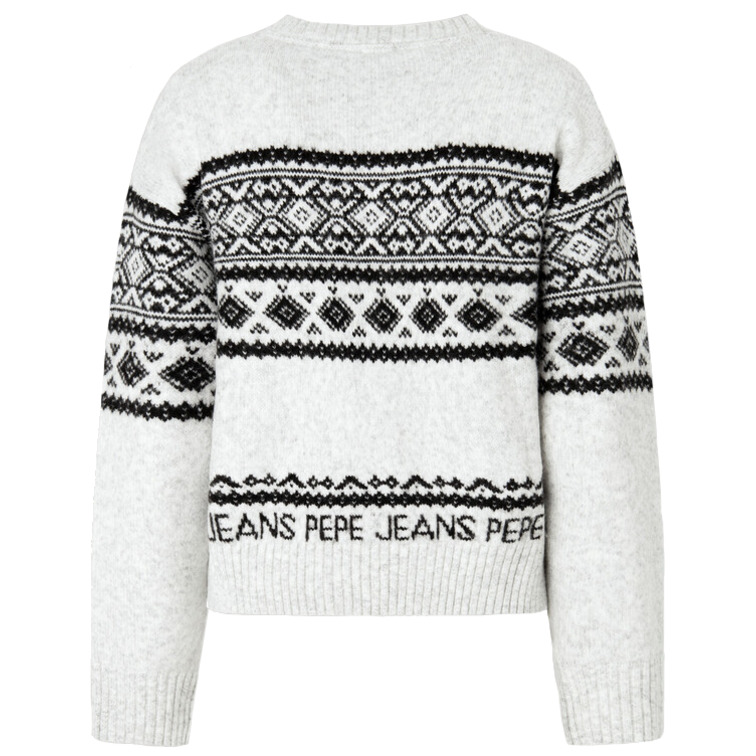 JERSEY JACQUARD CUELLO REDONDO MUJER PEPE JEANS ELODIE