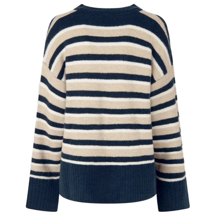 JERSEY CUELLO PICO RAYAS MUJER PEPE JEANS DEBBIE