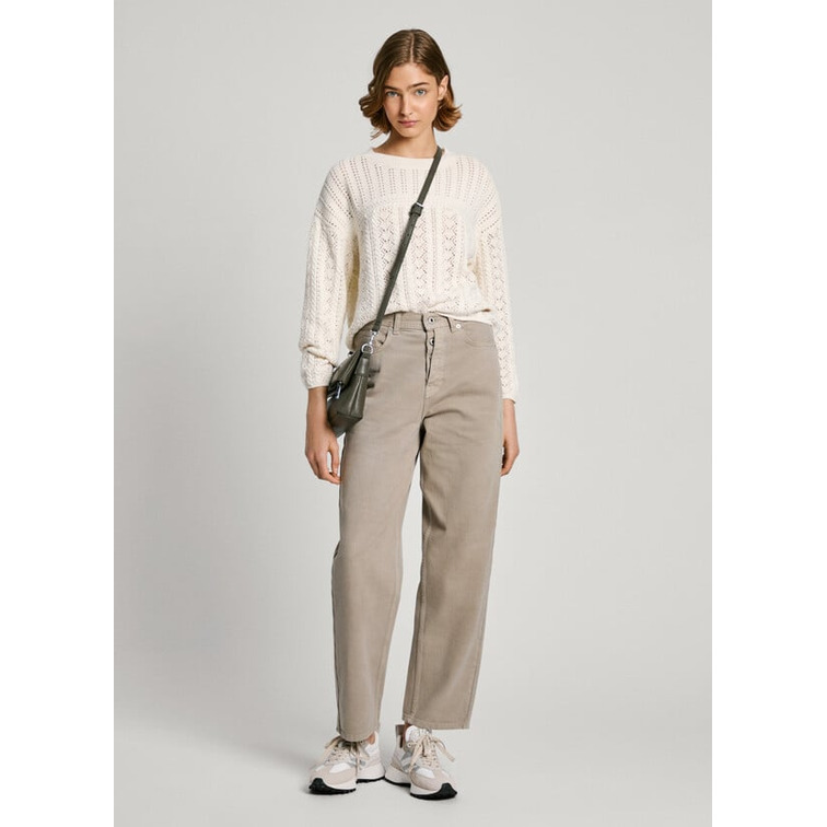 JERSEY PUNTO CON DETALLES CALADOS MUJER PEPE JEANS