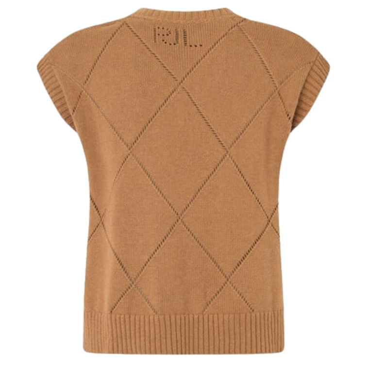 CHALECO DE PUNTO MUJER PEPE JEANS CUELLO PICO
