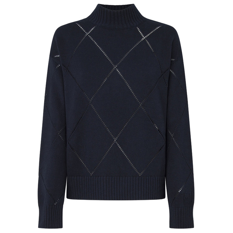 JERSEY ROMBOS MUJER PEPE JEANS CUELLO PERKINS