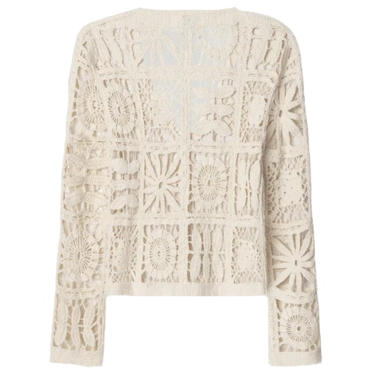 CARDIGAN MUJER PEPE JEANS DE CROCHET