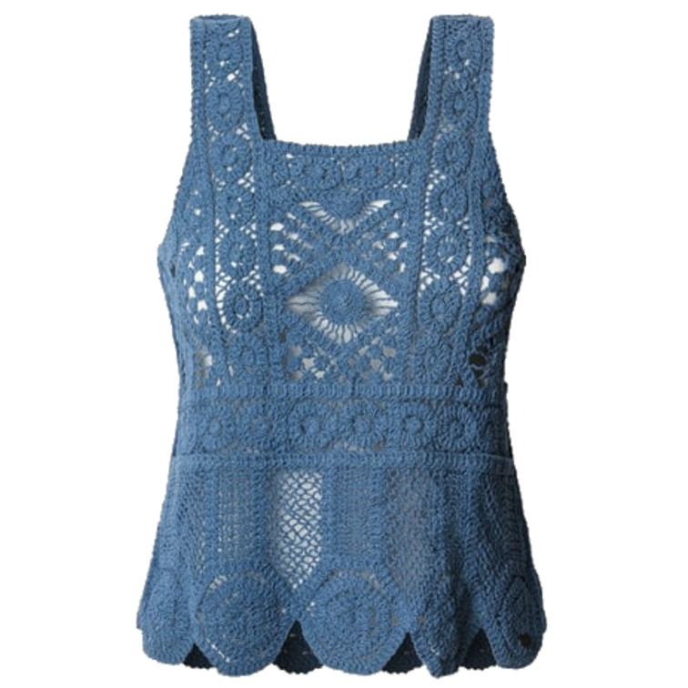 TOP DE TIRANTES MUJER PEPE JEANS DE CROCHET