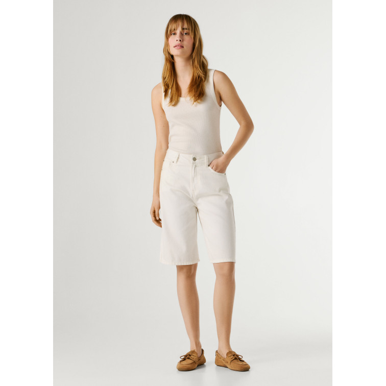 BERMUDA DENIM MUJER PEPE JEANS FIT RELAXED