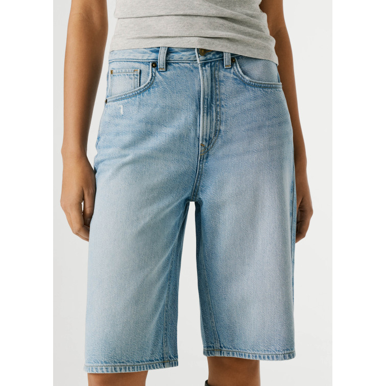 BERMUDA DENIM MUJER PEPE JEANS FIT RELAXED