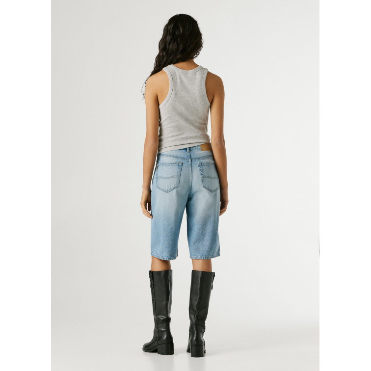 BERMUDA DENIM MUJER PEPE JEANS FIT RELAXED