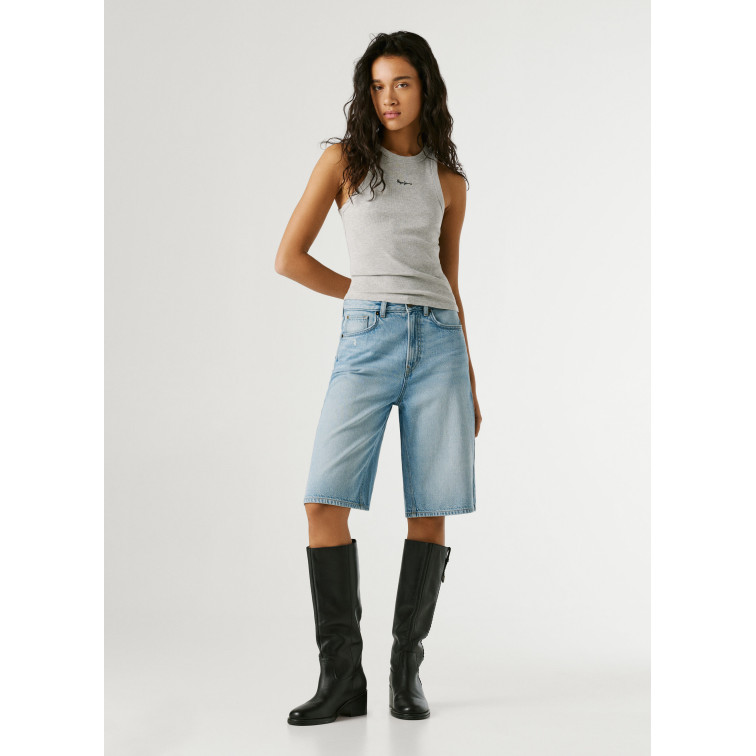 BERMUDA DENIM MUJER PEPE JEANS FIT RELAXED