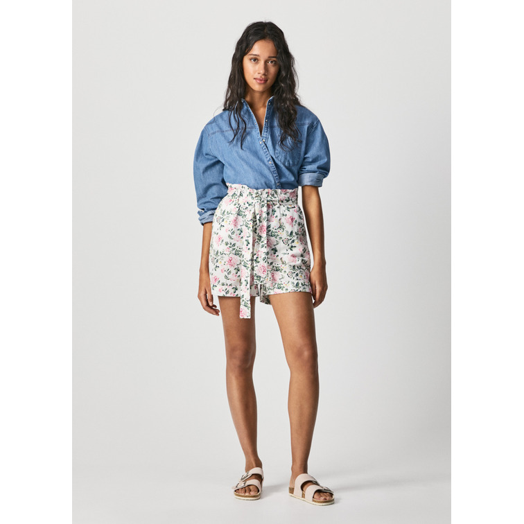 PANTALÓN CORTO MUJER  PEPE JEANS LEAH