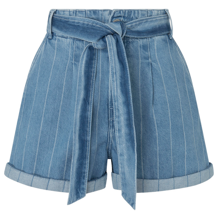 SHORT DENIM ESTAMPADO RAYAS MUJER PEPE JEANS KAYLEE STRIPE
