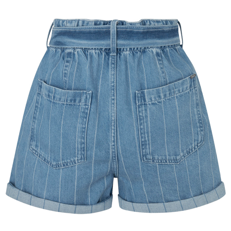 SHORT DENIM ESTAMPADO RAYAS MUJER PEPE JEANS KAYLEE STRIPE