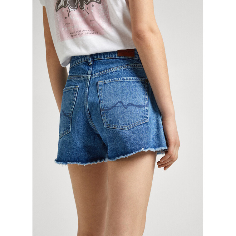 SHORTS DENIM FIT SLIM MUJER PEPE JEANS