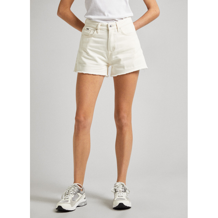 PANTALÓN CORTO MUJER  PEPE JEANS A-LINE SHORT HW